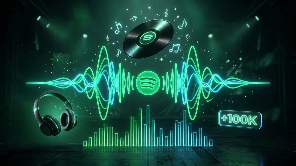 Spotify Çalma Listelerine (Playlist) Girme ve Aylık Dinleyici Artırma Yolları